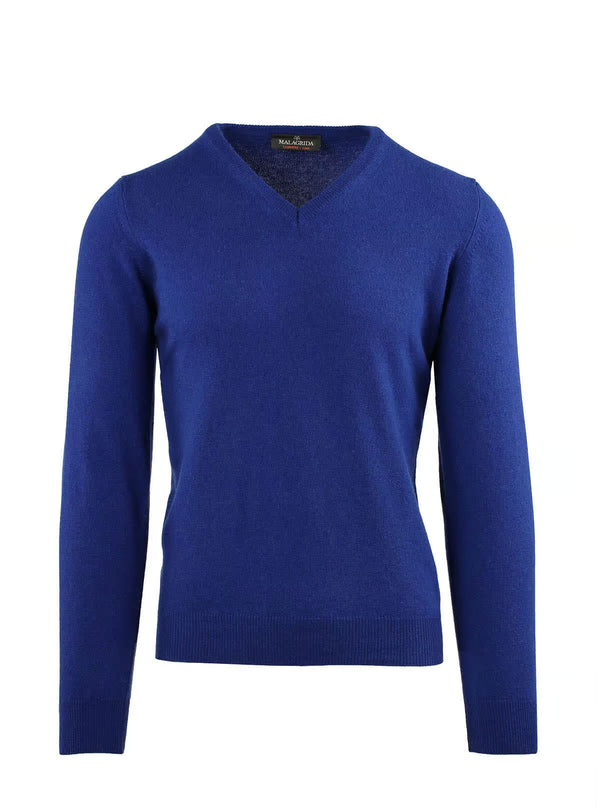 BLEND CASHMERE PULLOVER WITH ALCANTARA PATCHES
