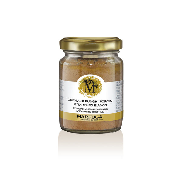 Cream of porcini mushrooms and white truffle