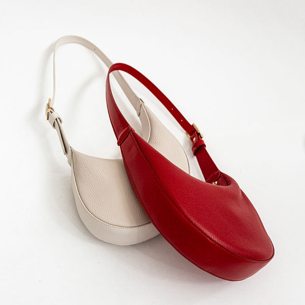 SUNNY - Sella in pelle latte