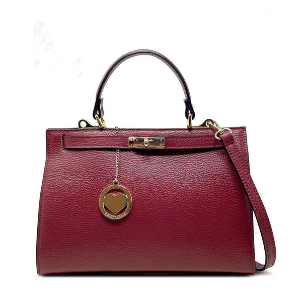 Women's Genuine Leather Dollar Bag - San Marino k042. 