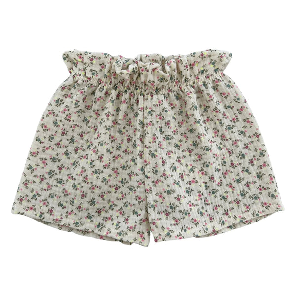 SHORTS FANTASIA FIORELLINI FLUO