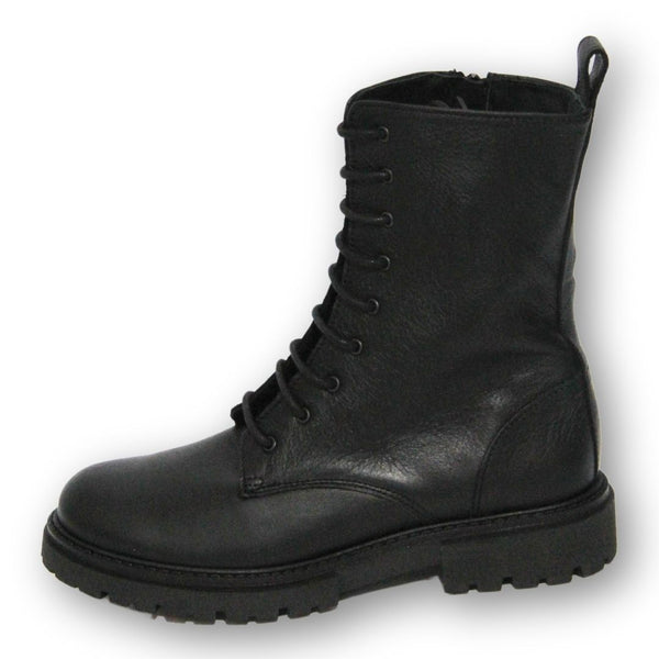 MastroDomenico Women's Handcrafted Ankle Boots – Black 