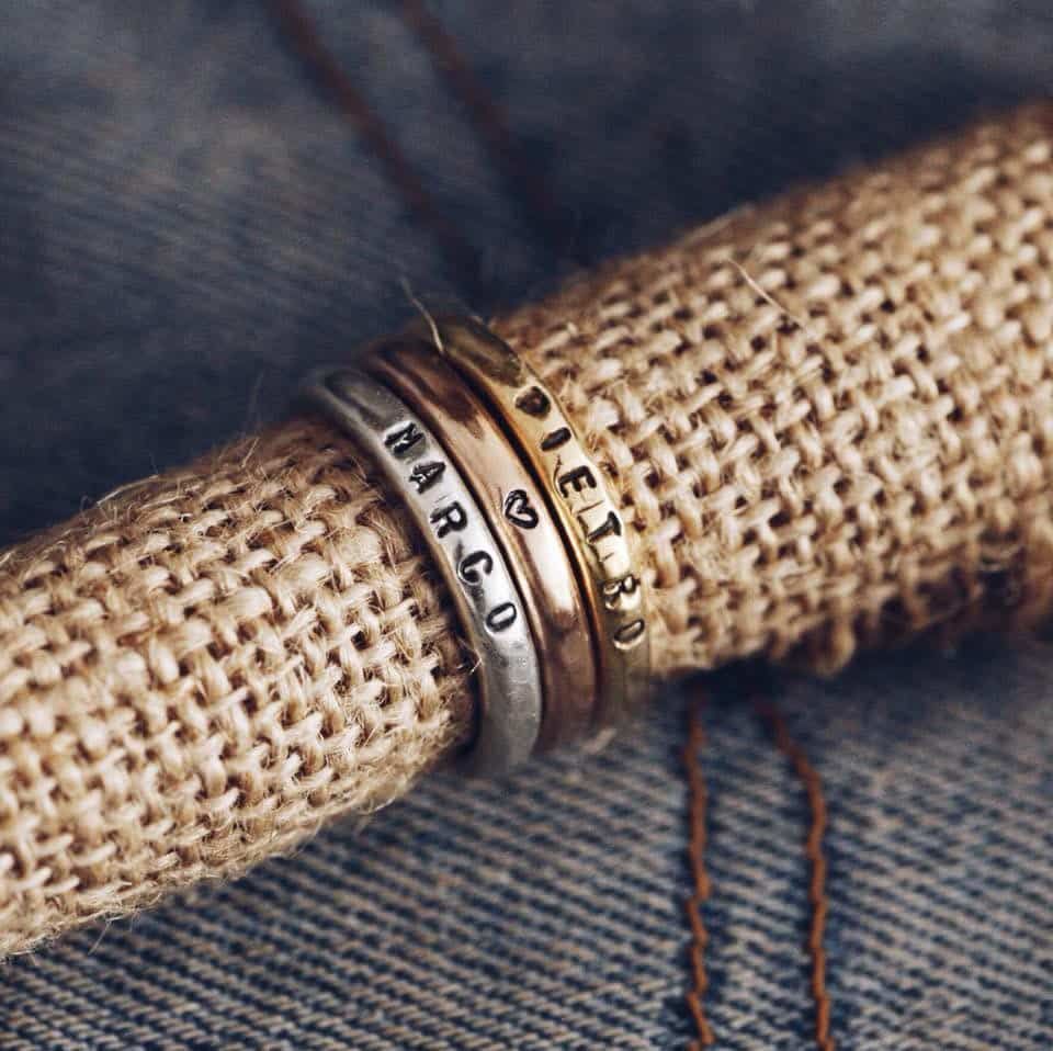 ANELLO CON NOME - ORO 14KT