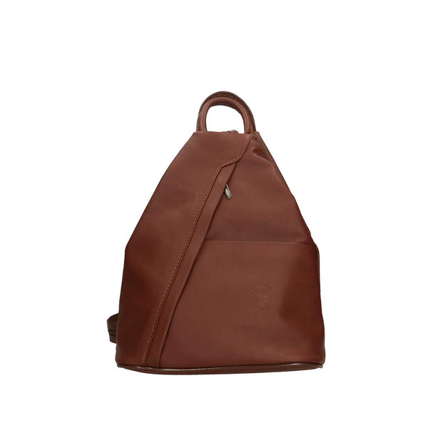 Women's Backpack Bag in Genuine Leather Made in Italy - 25x30x13 Cm. Backpack. 80072 
