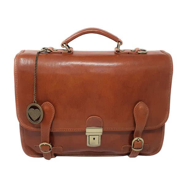 Borsa da lavoro Portadocumenti da Uomo Tracolla in pelle - 39x29x10 Cm - G958