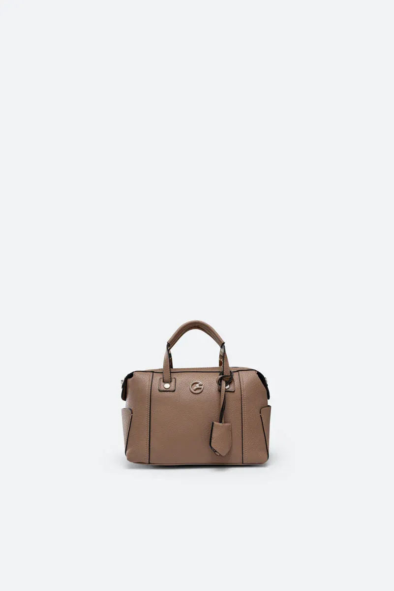 Borsa a mano Denise Soft Marrone