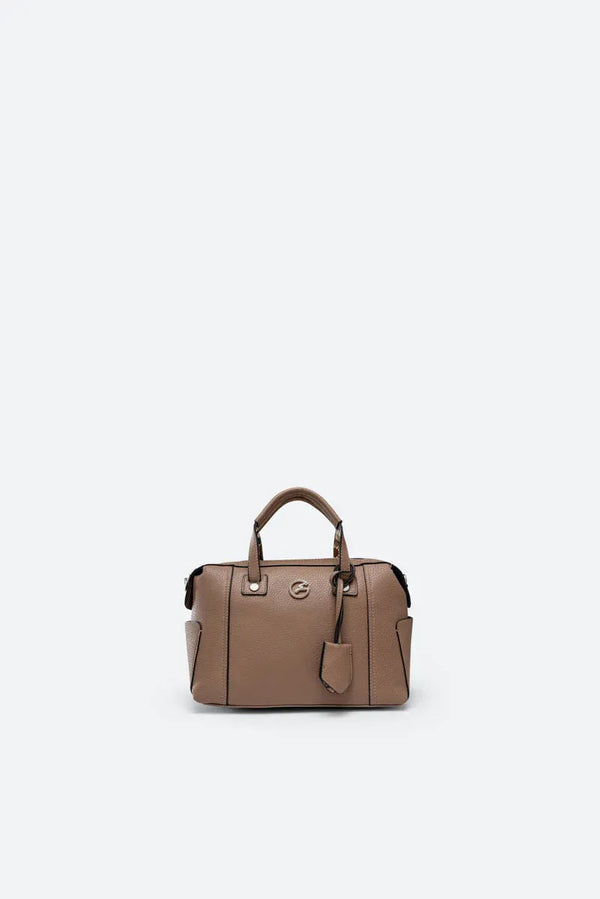 Borsa a mano Denise Soft Marrone