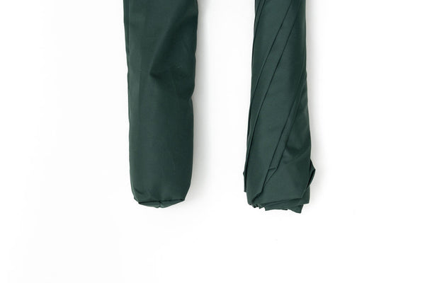 Mario Talarico folding umbrella green bamboo handle