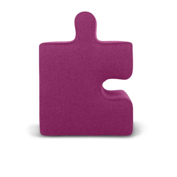 PUFFLE, Pouf Puzzle Poggiapiedi Modulare in Cotone