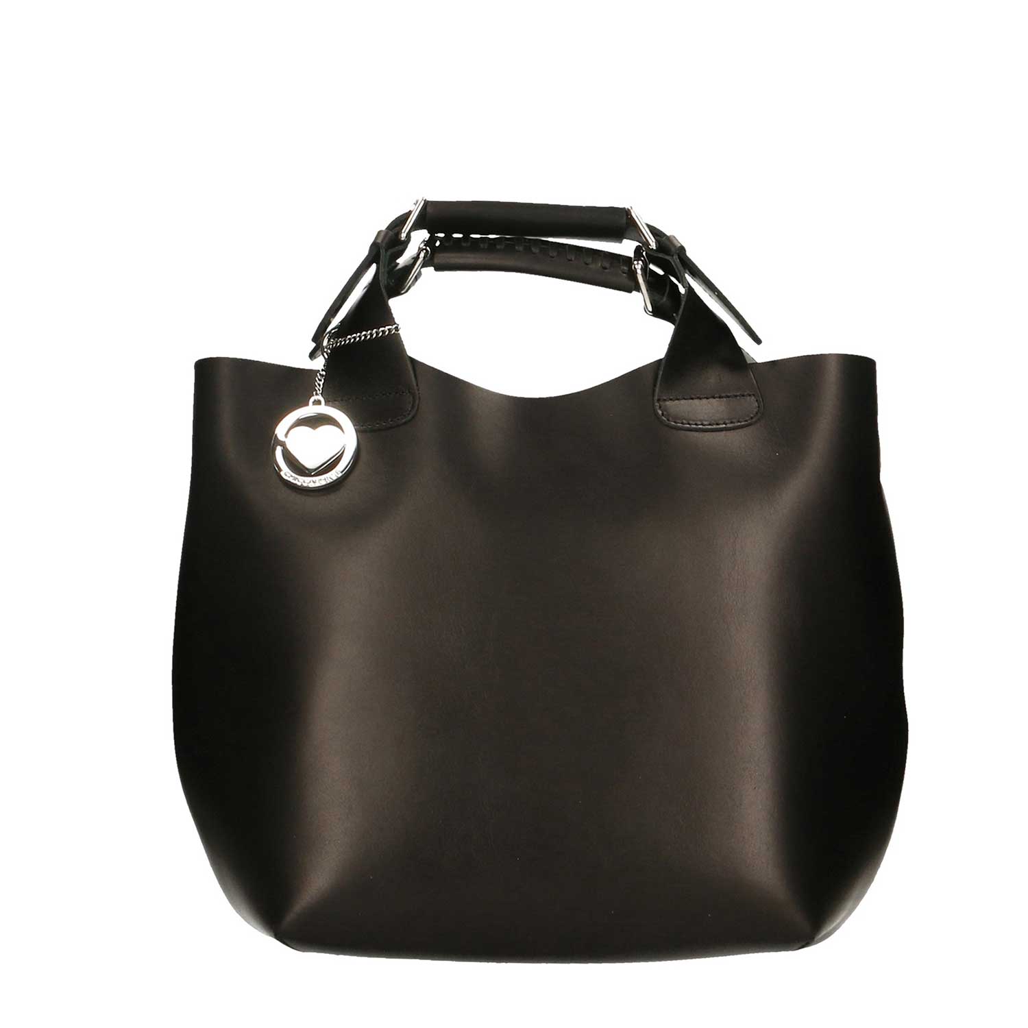 Large Leather Satchel Bag for Women - 44x30x13 cm - 9007 