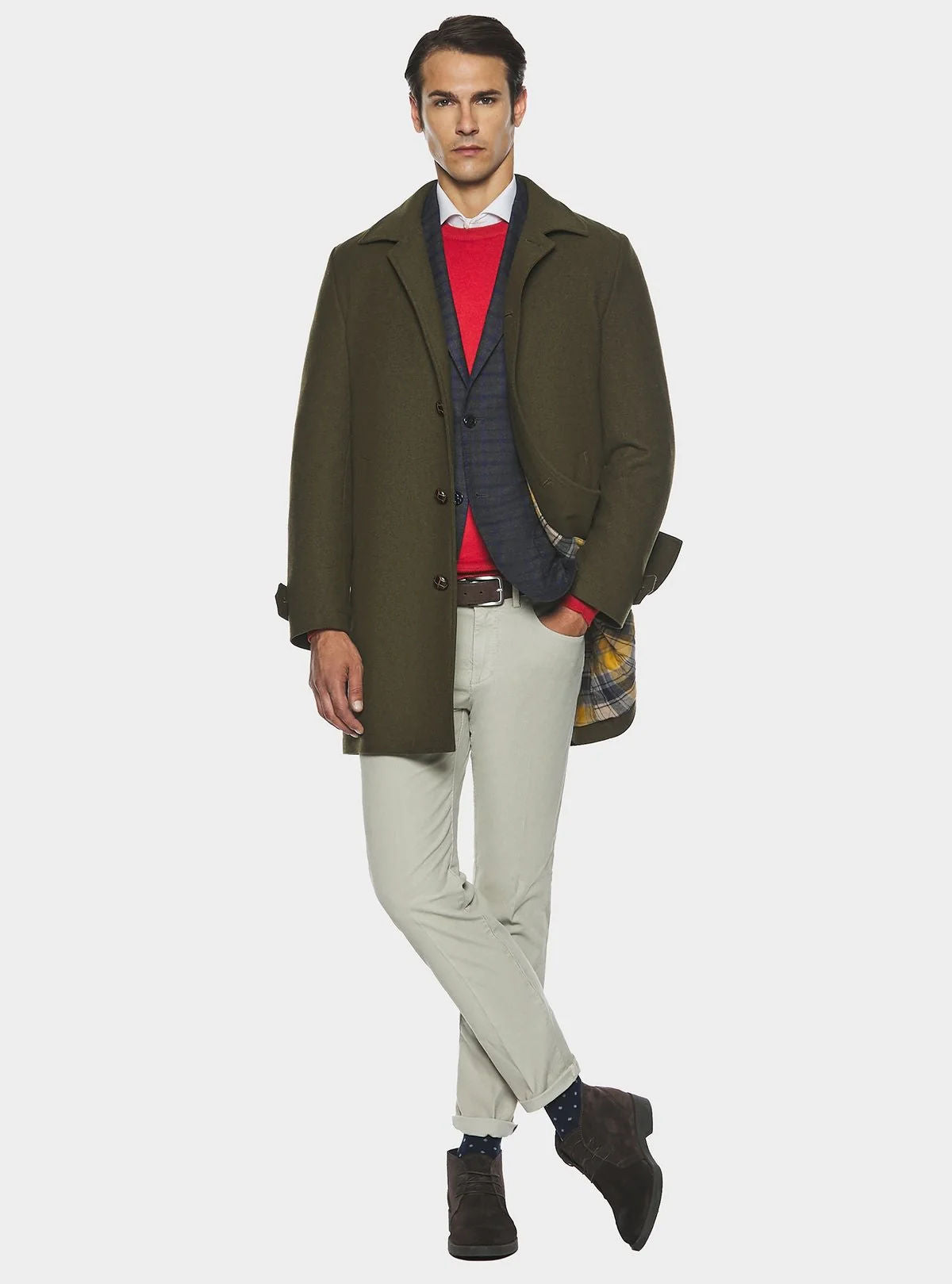 Fabric coat