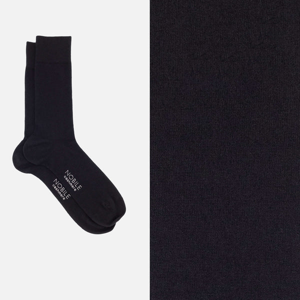 Nobile Luxury Essential - Calza corta in cashmere di Capra Hircus