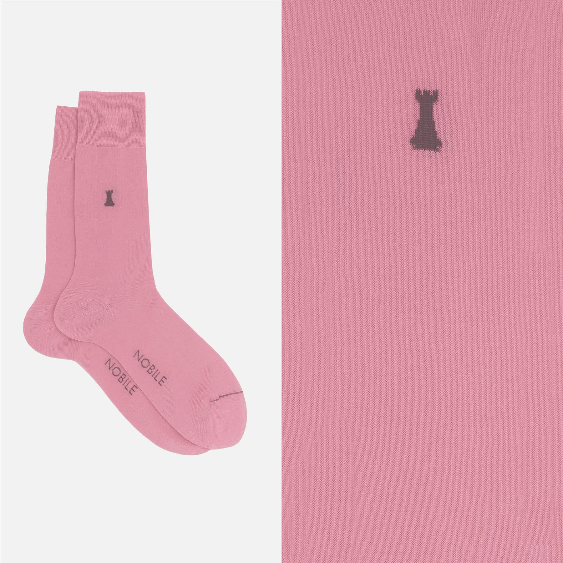 Federico II - Plain short sock 