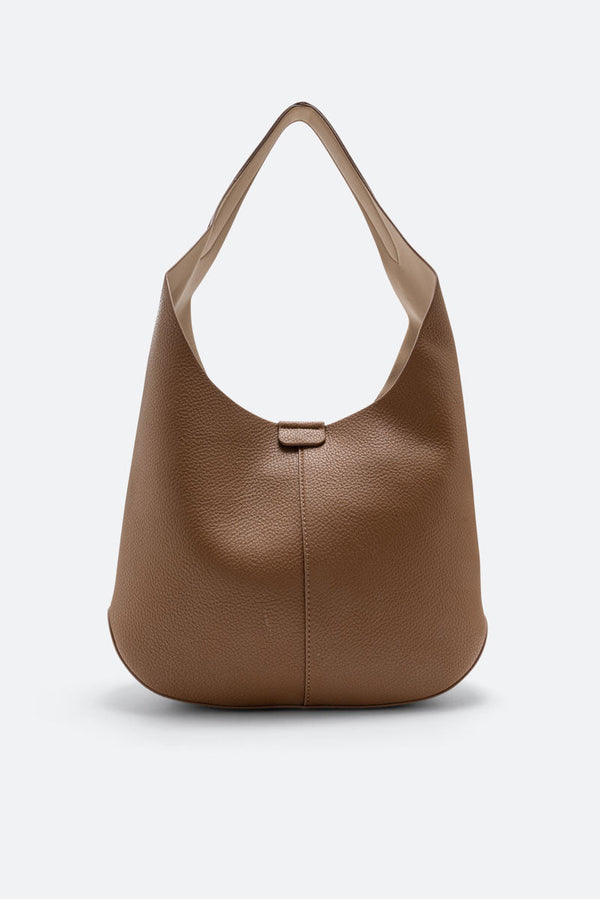 Hobo Bag Delia Large Tan