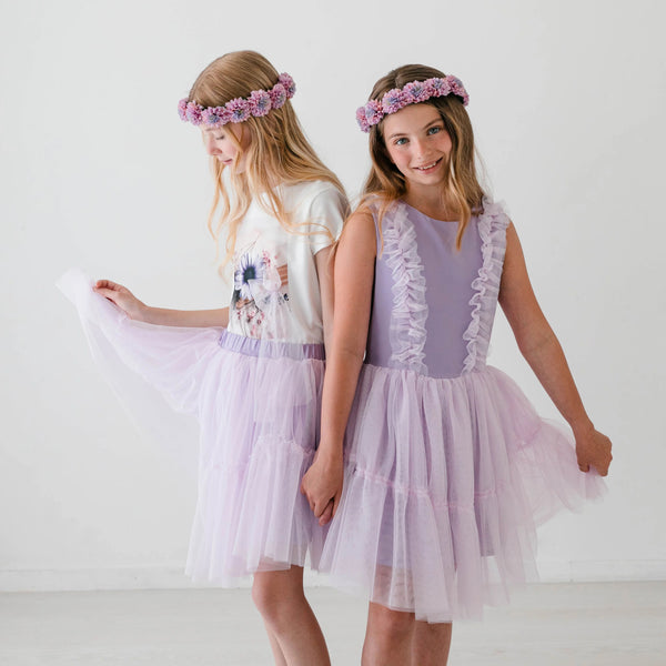 GONNA DOPPIO STRATO IN TULLE