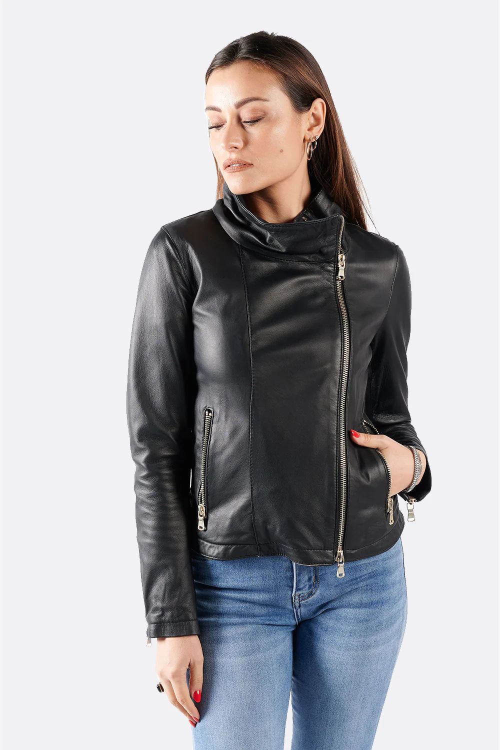 Sally Bis Collo Oro Nero