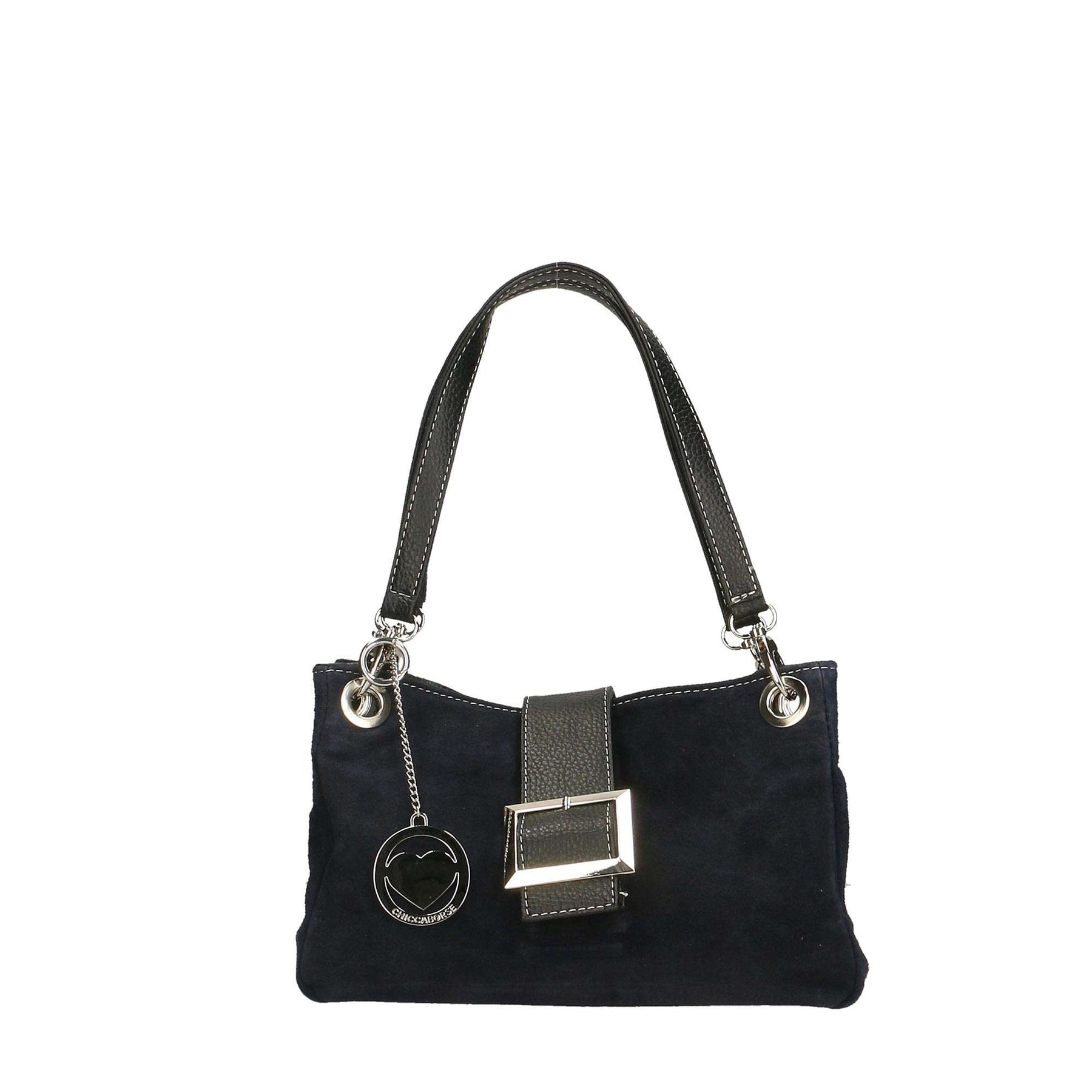 Women's Hand Clutch in 100% Suede Leather - 27x18x12 cm - 10027 