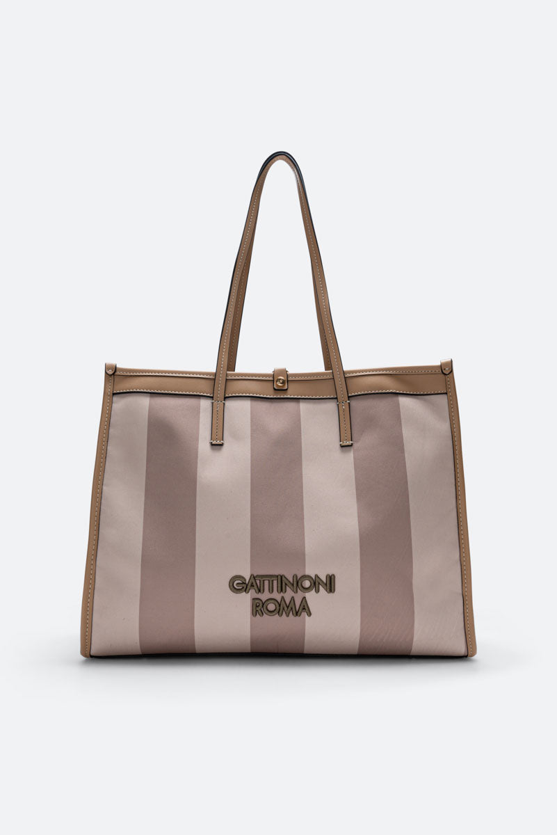 Shopping Bag Fernanda Straw Large Beige