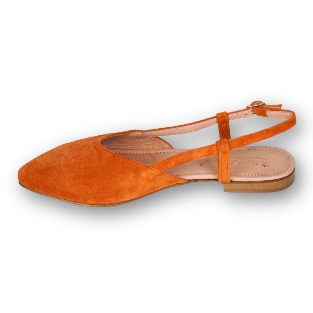MastroDomenico Handmade Ballerinas - Apricot