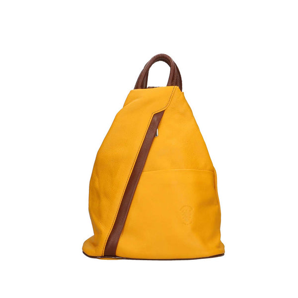 Women's Backpack Bag in Genuine Leather Made in Italy - 25x30x13 Cm. Backpack. 80072 