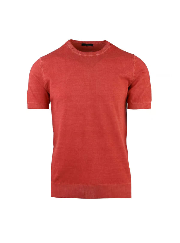 CREW NECK SHORT SLEEVE COLD DYE