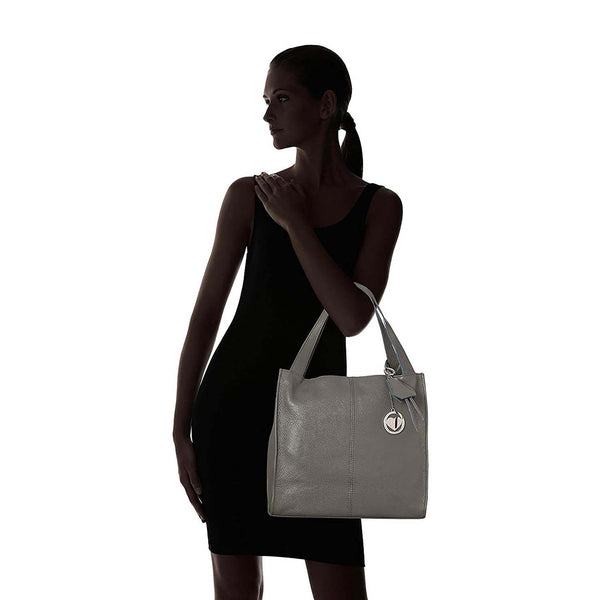 Women's Medium Shoulder Shopper Bag - Volterra 3311. 