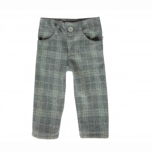 PANTALONE 5 TASCHE A QUADRI