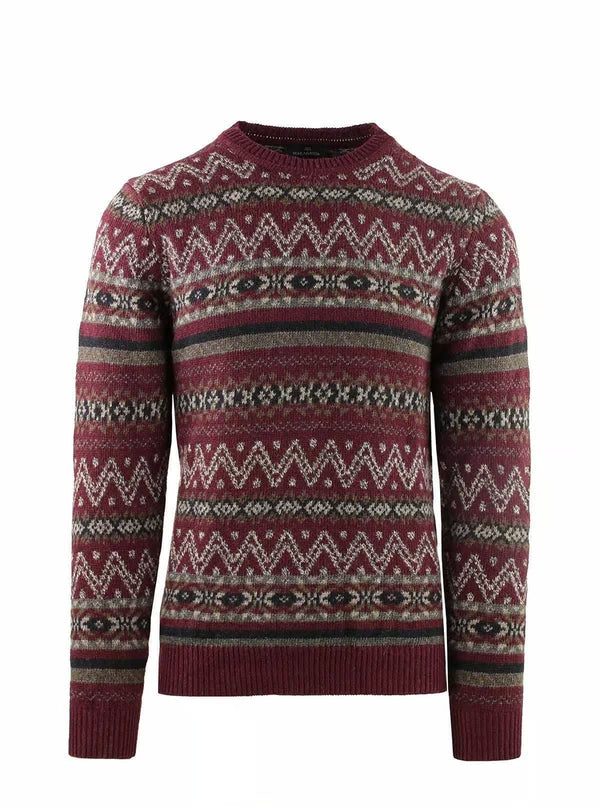 FAIR ISLE JACQUARD CREW NECK