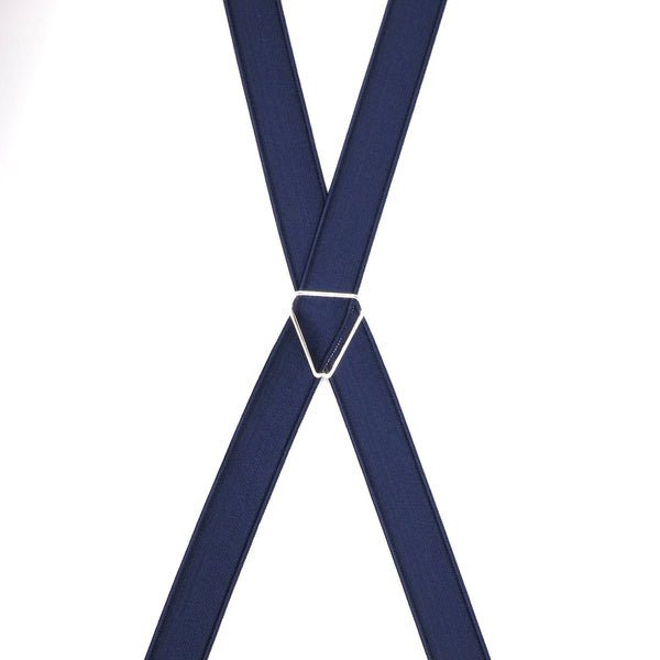 Thin blue elegant braces