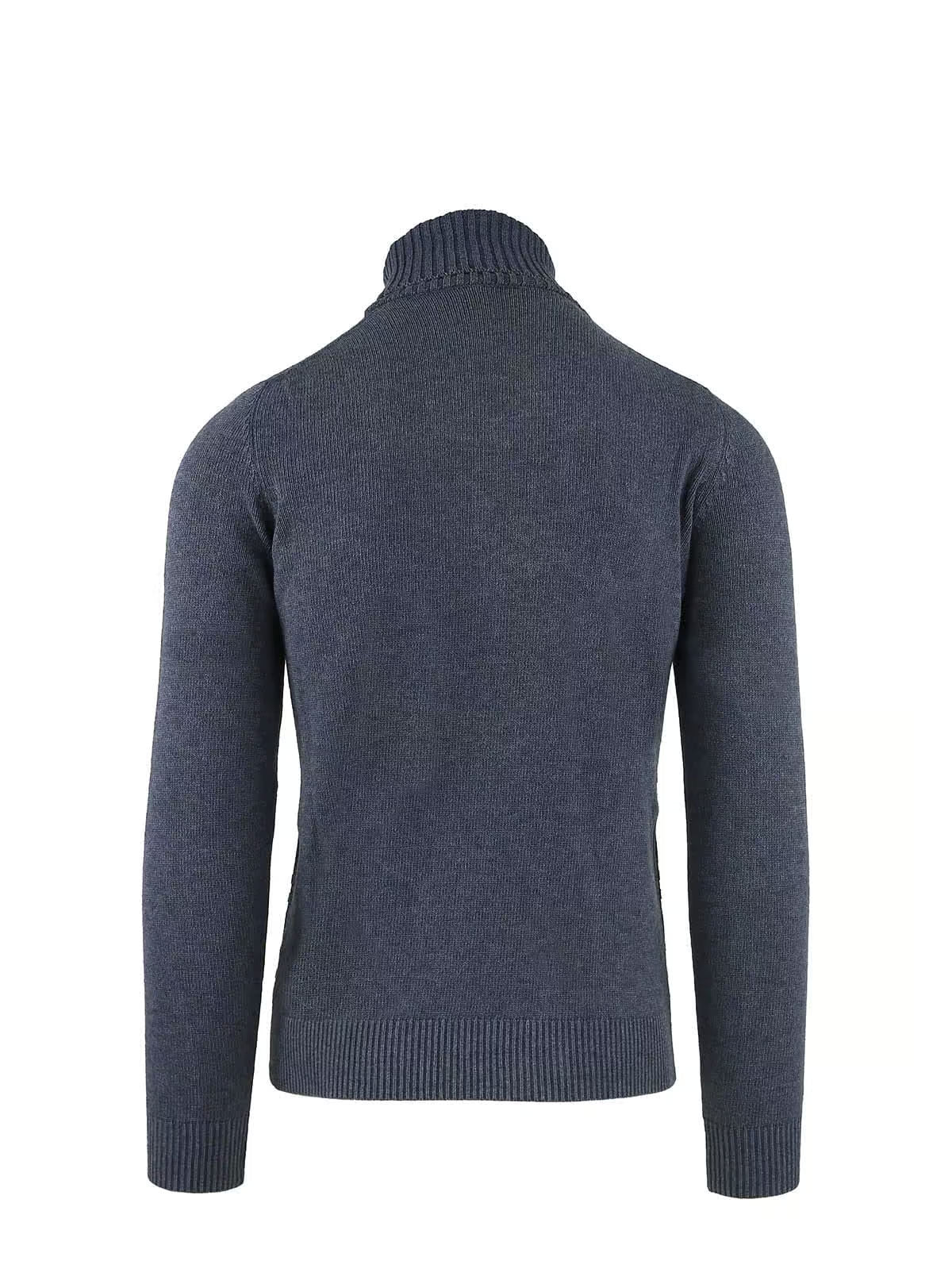 RIBBED TURTLENECK