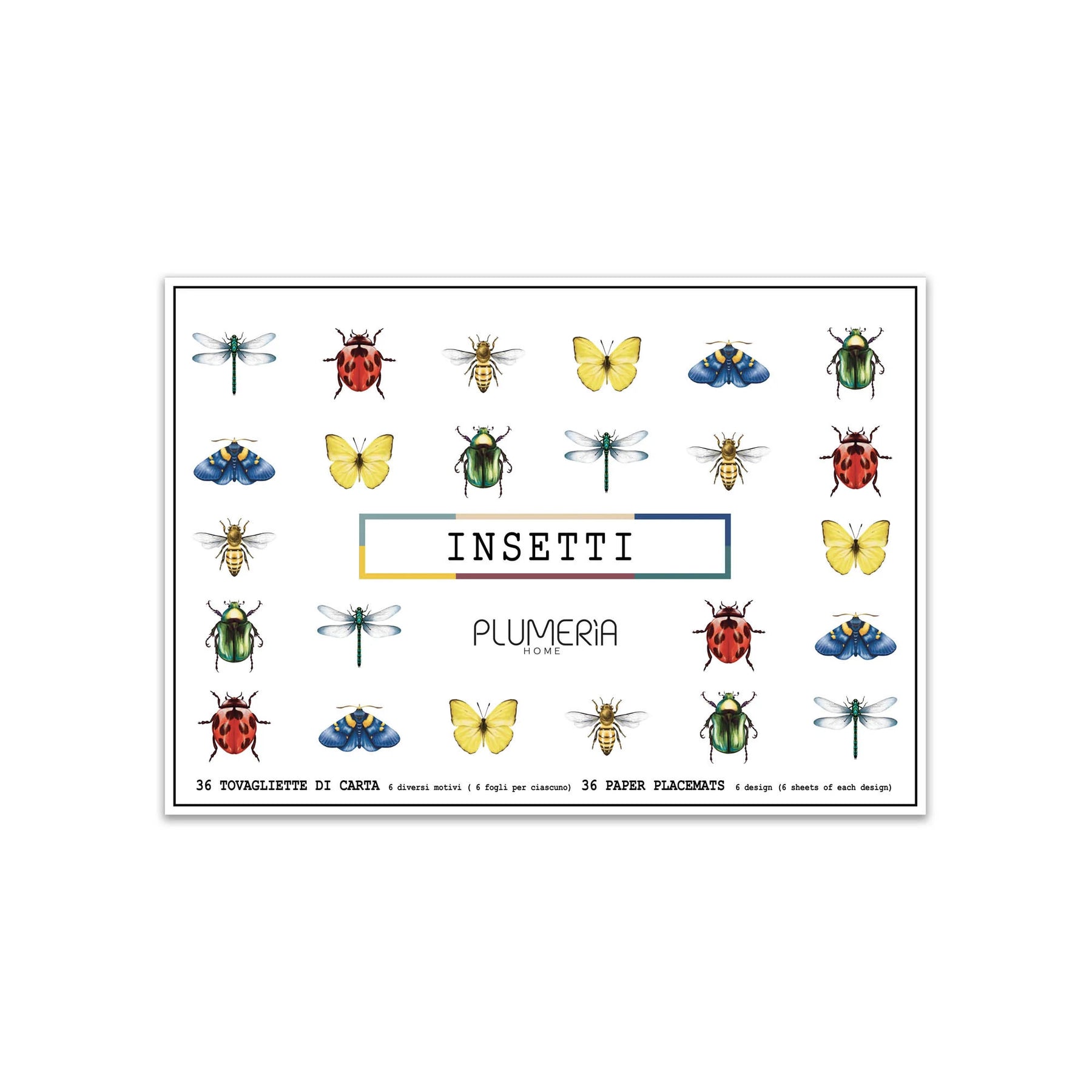 Insects Paper Placemats II
