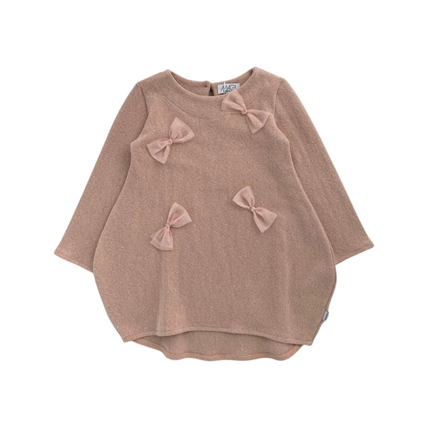 ABITO EGG-SHAPE CON FIOCCHI IN TULLE