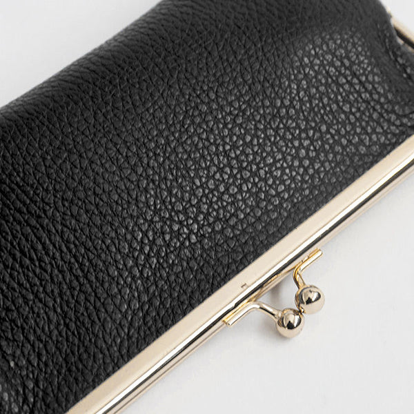 PORTAOCCHIALI SMALL - Pelle nero