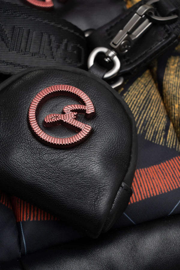 Planetarium Black Quilted Bag