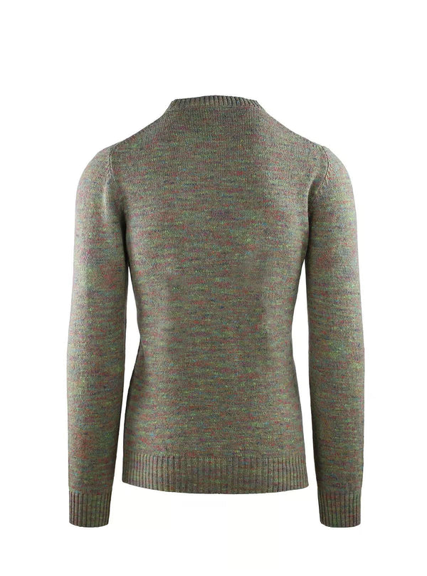CREW NECK WITH MULTICOLOR YARN