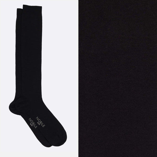 Nobile Luxury Essential - Long stocking in pure mulberry silk
