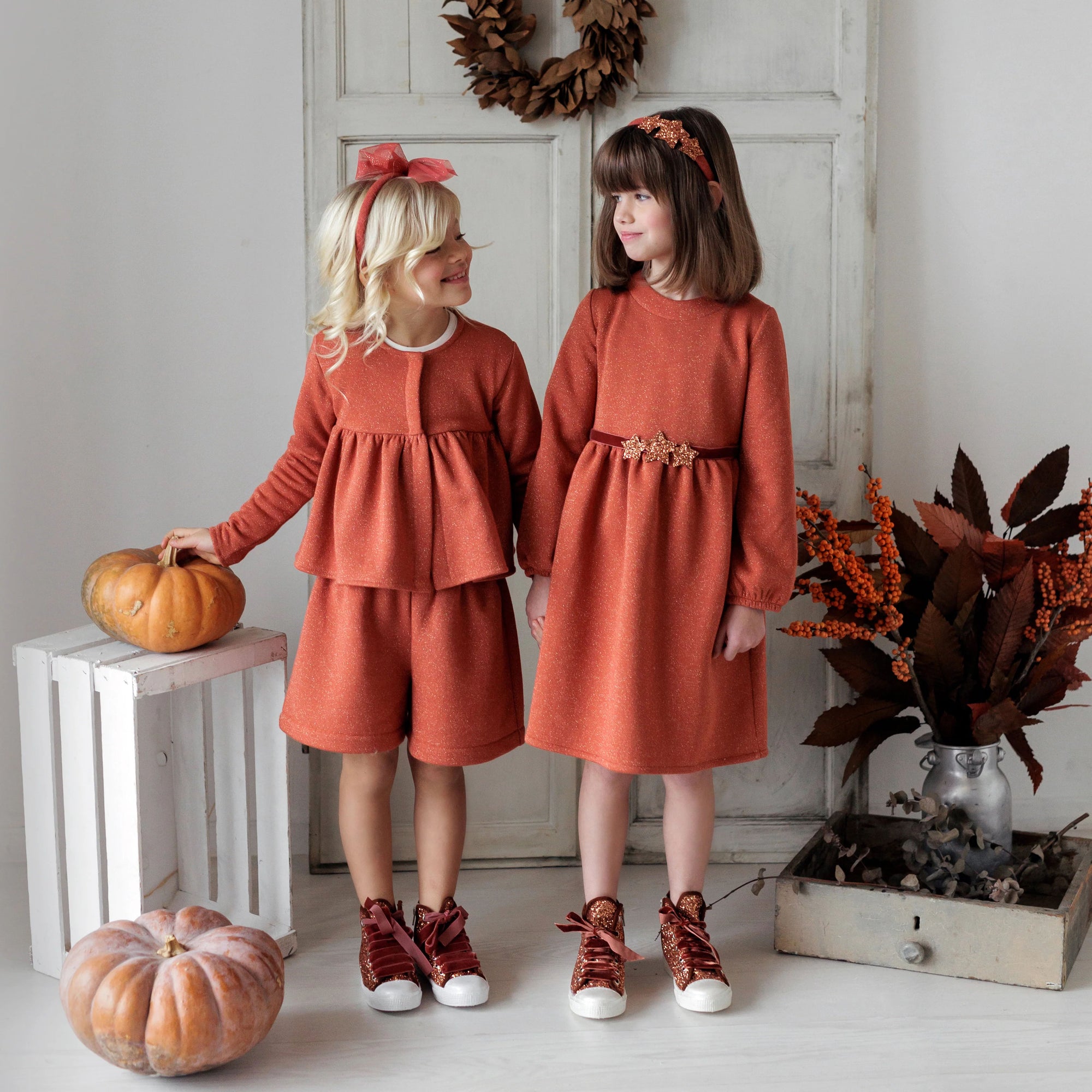 BERMUDA IN FELPA LUREX