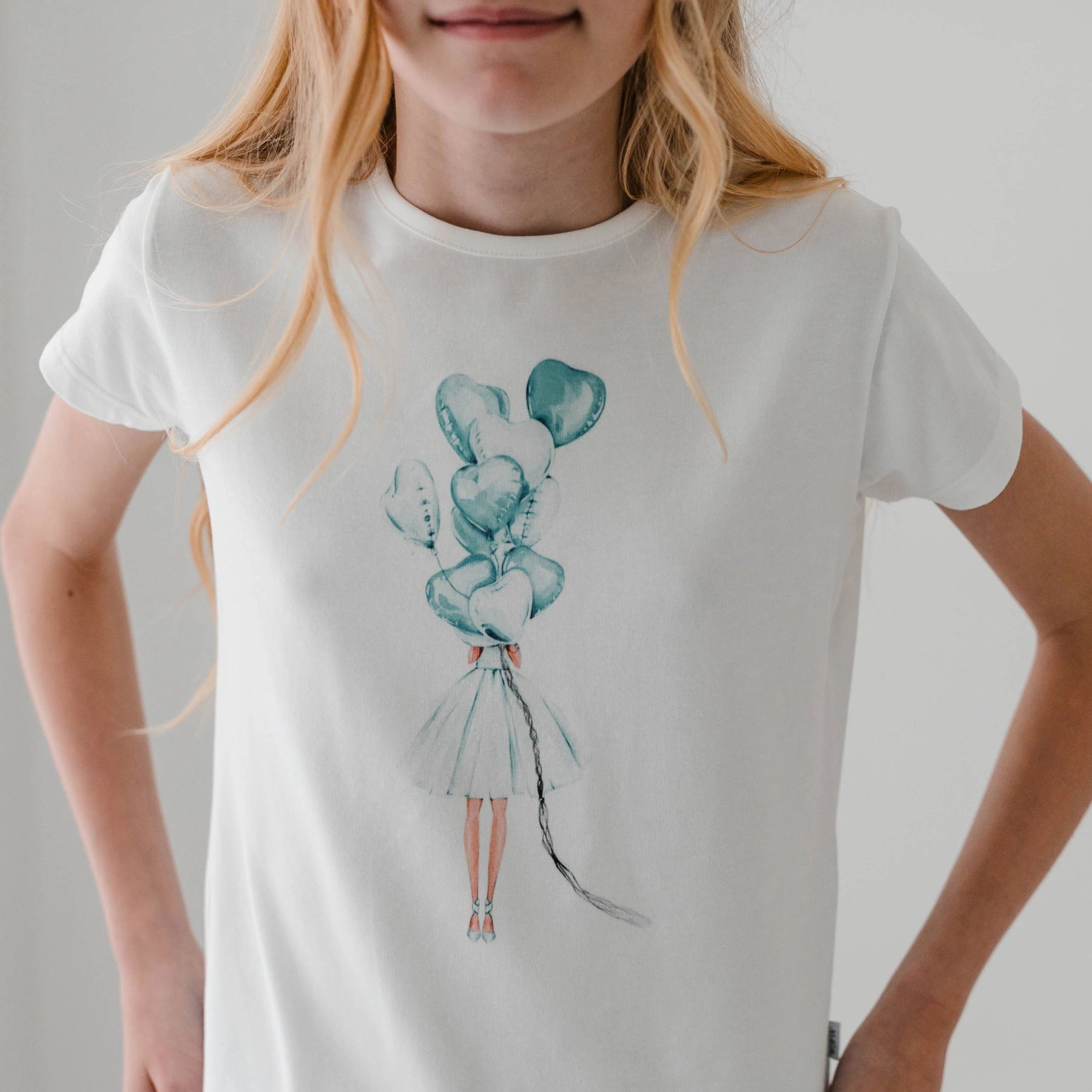 T-SHIRT STAMPA PALLONCINI