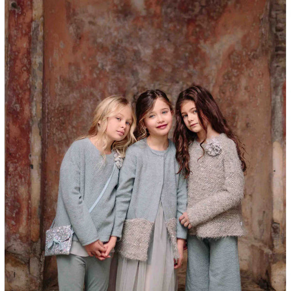 POWDER BOUCLE SWEATER