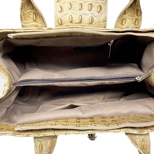 Borsa da Donna a Mano Stampa Cocco – 7718.
