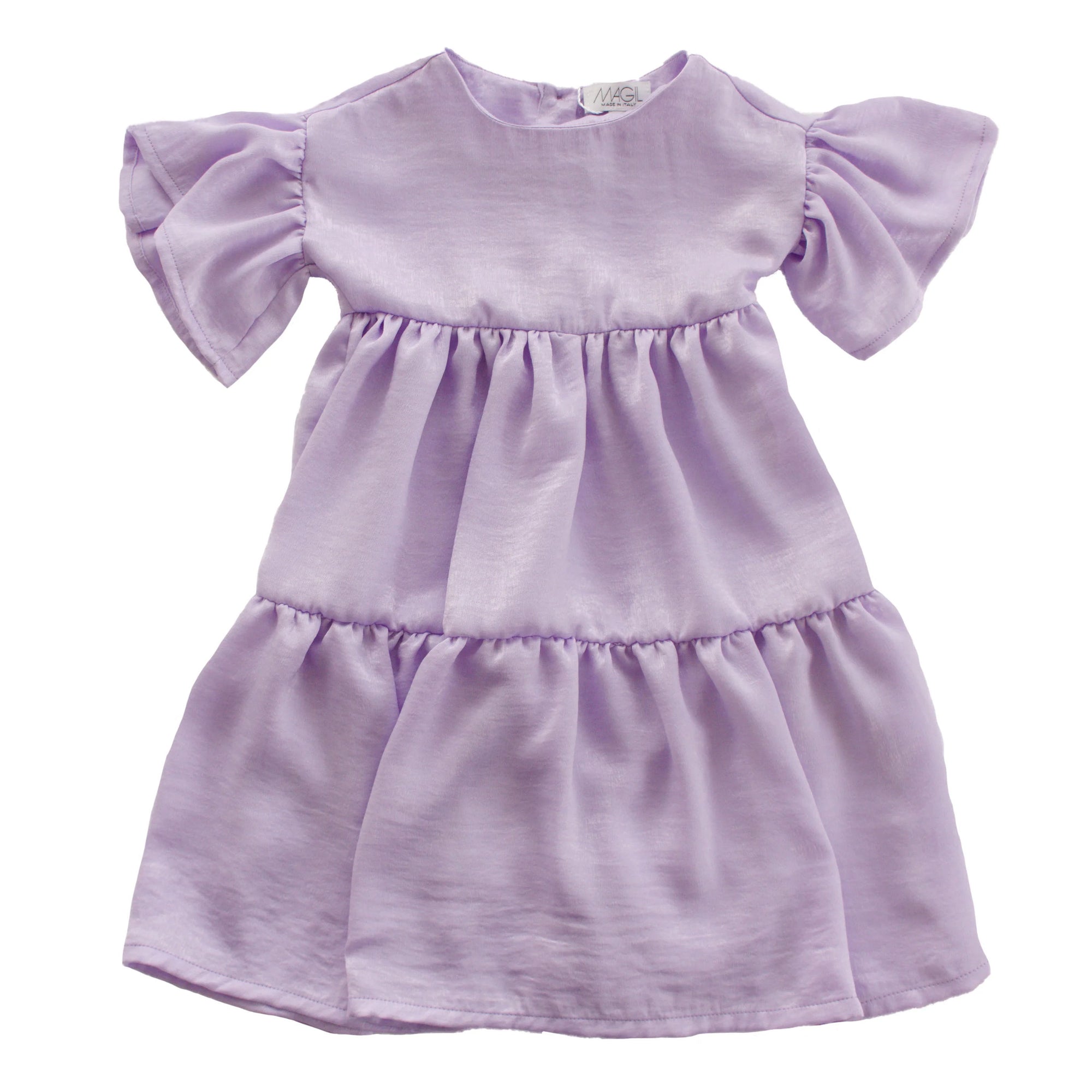 LILAC SILK HAND DRESS