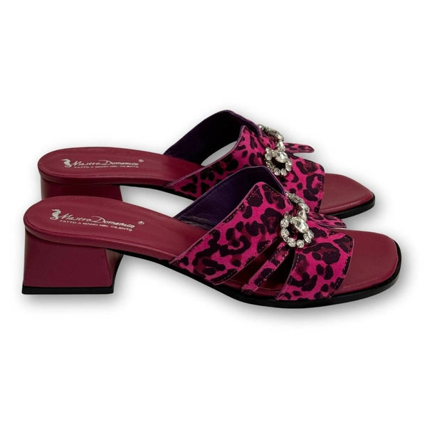 MastroDomenico Women's Handcrafted Sandals - Jaguar Francy