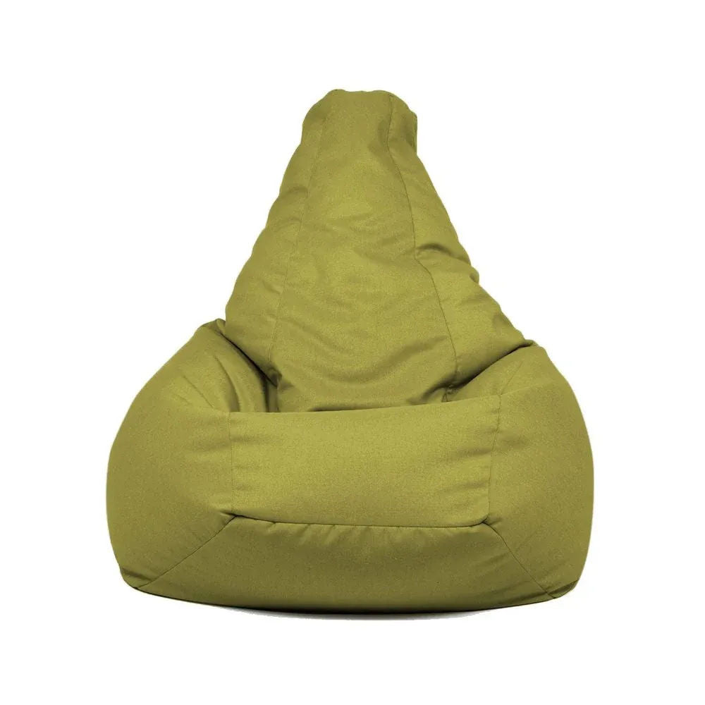 SESSANTOTTO 68, Pouf Bean Bag Chair in Cotton L Removable Cover