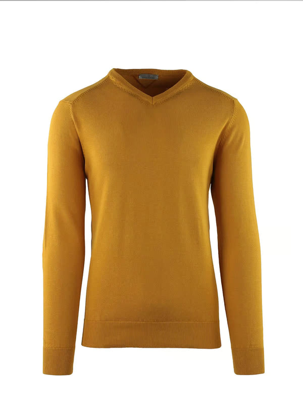 PULLOVER WITH STONE WASHED PATCHES