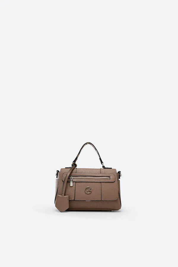 Denise Soft Taupe Shoulder Bag