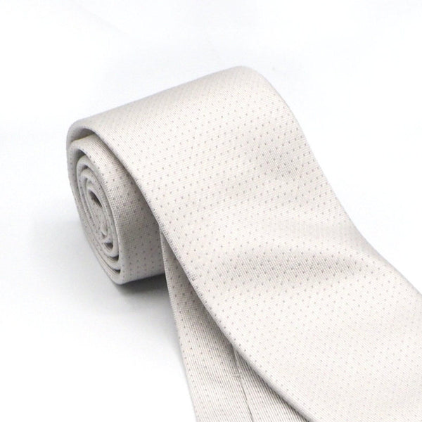 Cravatta grigio perla elegante