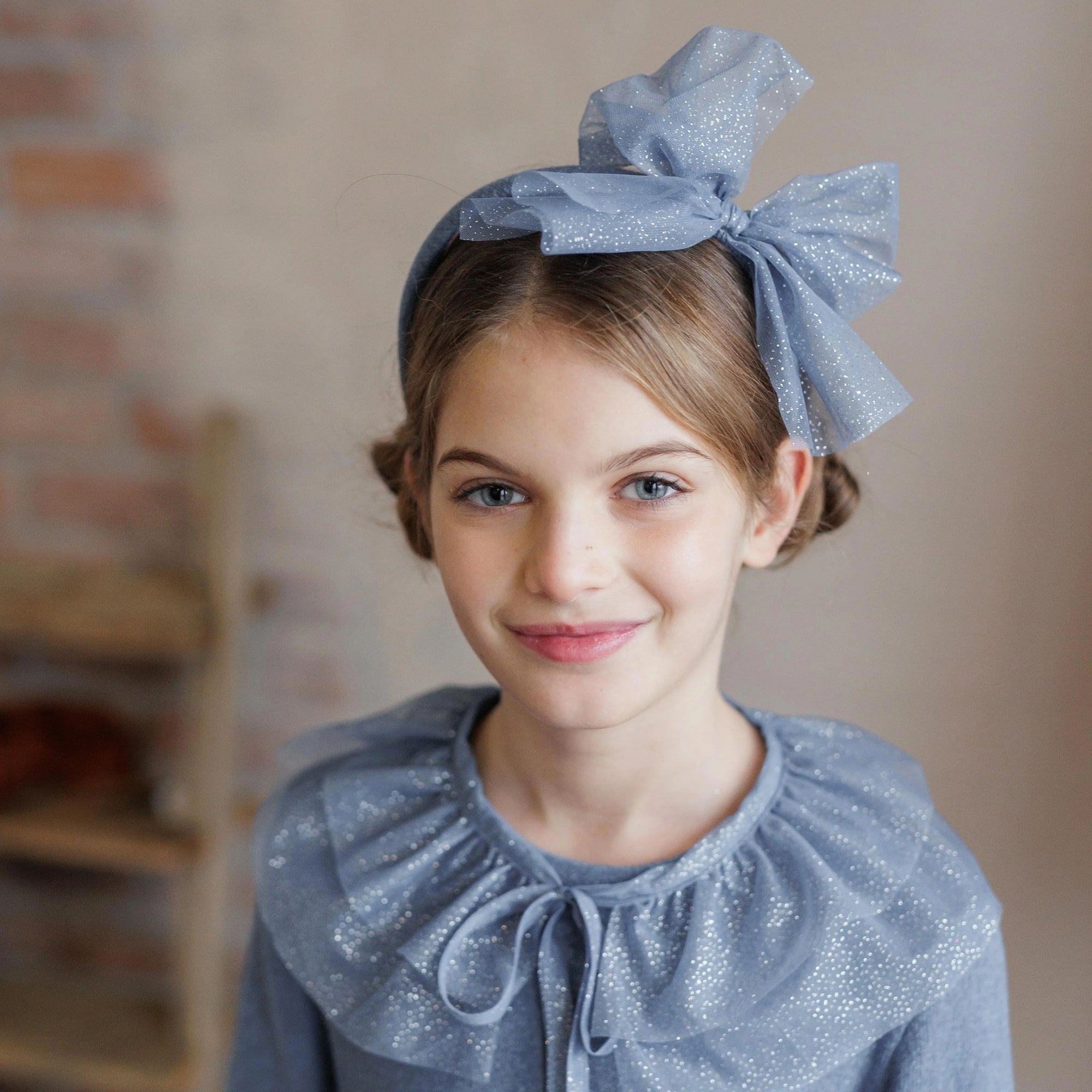 TULLE GLITTER HEADBAND