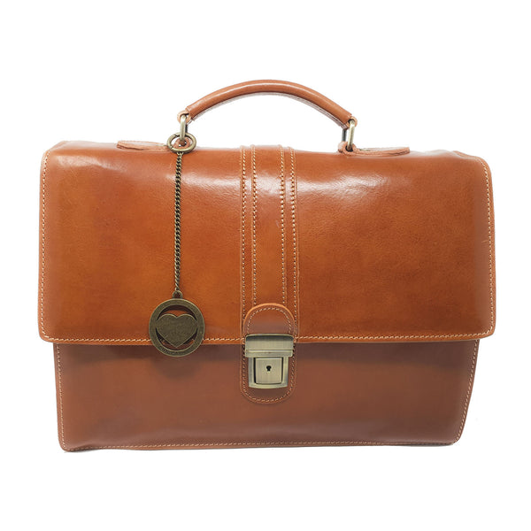 Borsa da lavoro 24Ore Portadocumenti da Uomo Cartella in pelle - 40x29x13 Cm - G906