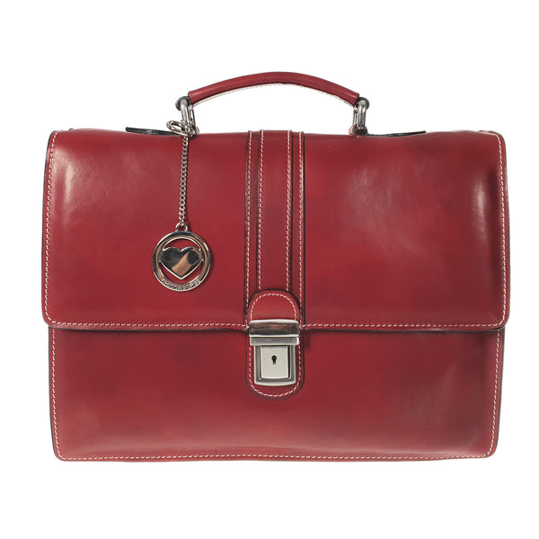 Borsa da lavoro 24Ore Portadocumenti da Uomo Cartella in pelle - 40x29x13 Cm - G906