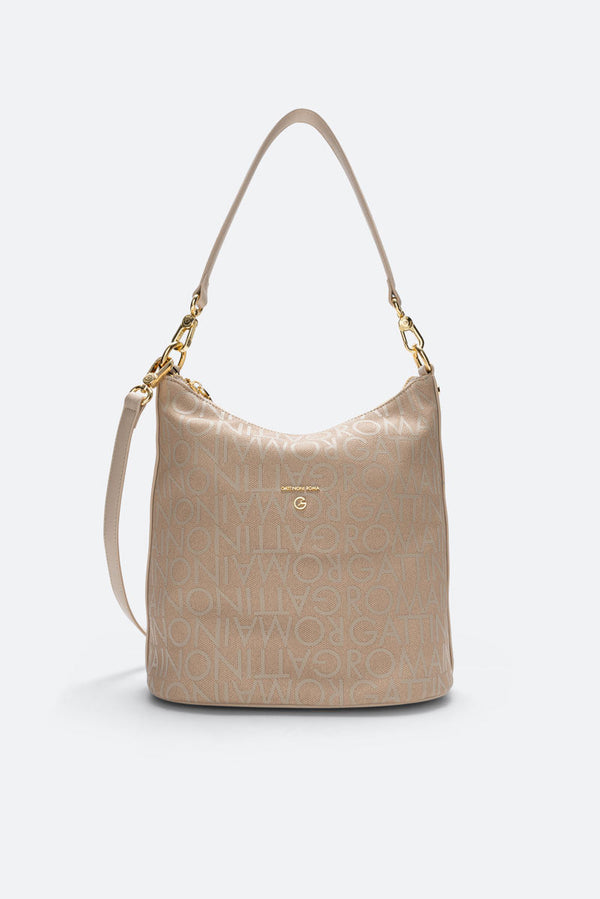 Hobo Bag Charlie Beige